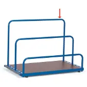 Fetra Einsteckbügel für Plattenwagen 4465/4465-1 - Höhe: 900 mm