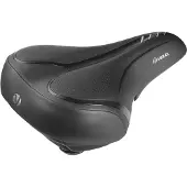 Velo Fit Townie, Fahrradsattel, Stadt, Unisex, Schwarz, Einfarbig, 19,9 cm