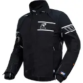 Rukka Rapto-R Motorrad Textiljacke, schwarz/silber, 62