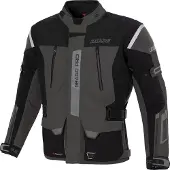 Büse Grado Pro Dunkelgrau Schwarz Wasserdichte Textiljacke Größe 64