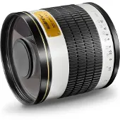 Walimex pro pro 500/6,3 DSLR Spiegel Objektiv kompatibel mit Canon EF, Kameraobjektiv mit 500 mm Brennweite, Spiegelobjektiv für Vollformat und APS-C Kamera, hochwertiges Kamera Equipment