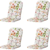 Madison - Gartenkissen Carlo / Calvia Milly natur - ca. 100x48 cm - 4er-Set