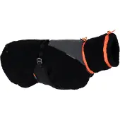 Non-Stop Dogwear Hundejacke Trekking Fleece Jacket schwarz/orange, Größe: 27