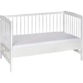 Schardt Beistellbett Micky 60x120 cm, weiß lackiert
