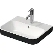 Duravit Aufsatzwaschbecken 50 x 40 cm Happy D.2 Plus Anthrazit/weiß 2360506100
