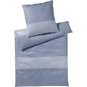JOOP! Mako-Satin Kissenbezug einzeln Split Farbe Ocean Größe 40x80 AL