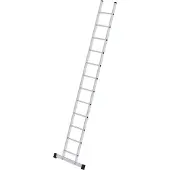 MUNK Günzburger Steigtechnik MUNK Anlegeleiter mit Traverse 12 Sprossen