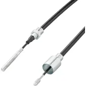 Pricenet Bremsseil Anhänger 1230/1457mm Glocke Ø26mm M8 kompatibel für BPW mit Gewindeende