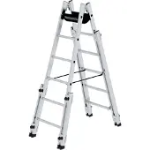 Proregal Sprossen-Stehleiter treppengängig 2x6 Sprossen