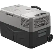 Yolco BCX30 Grey Elektrische Kompressor-Kühlbox, App Steuerung per Bluetooth, 12/24 V und 230 V, für Auto, LKW, Boot, Camping Kühlschrank