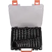 Projahn Bohrer-Magazin ECO, HSS-R, 170-teilig, Ø 1–10 mm / 0,5 mm Schritte, Kunststoffmagazin