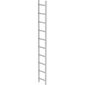 MUNK Günzburger Steigtechnik MUNK Schachtleiter aus Edelstahl 300mm breit 10 Sprossen 2,80m lang