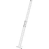 MUNK Günzburger Steigtechnik MUNK Seilzugleiter mit Traverse 2x16 Sprossen