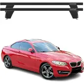 Menabo Dachträger Grundträger für BMW 2er F22 Coupe 2013-2021 Alu Schwarz