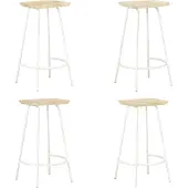 vidaXL Barhocker 4 Stk. Mango Massivholz , Barhocker Design 2024