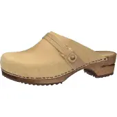 Sanita Wood-Ursana Open Clog Nature Gr.42