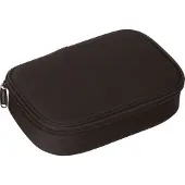 Donau Schüleretui - oval groß schwarz.