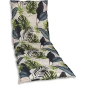 GO-DE Liegenauflage , grün, B:60cm H:190cm, Bezug: 65% Polyester, 35% Baumwolle, Polsterauflagen, Liegenauflage, 190 x 60 cm