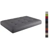Sunnypillow Palettenkissen Verona gesteppt Sitzkissen 120x60x15cm, Silver