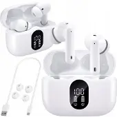 Manta Kabellose In-Ear-Kopfhörer Rytmo Pro Weiß mit ANC, ENC und 4 Mikrofonen