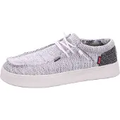 Fusion Herren Slipper Weiß Gr. 40 ultra flexibel