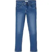 Name it NKMSILAS XSLIM JEANS 2002-TX NOOS - Medium Blue Denim 146