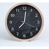 Tulup Holzuhr 30fi cm wanduhr - Steine