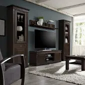 Empinio24 Wohnwand kolonial Kiefer massiv Cordoba