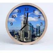 Tulup Holzuhr 30fi cm wanduhr - Warschau Stadt