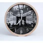 Tulup Holzuhr 30fi cm wanduhr - Bridge City