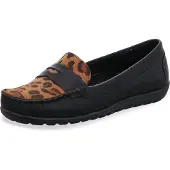 Gemini Damen Leo Slipper schwarz Größe 39