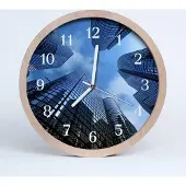 Tulup Holzuhr 20fi cm wanduhr - Gebäude Architektur