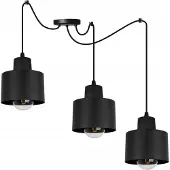 Light11 HOME Moderne LED Pendelleuchte Schwarz mit Lampenschirm – Hängelampe für Decke
