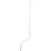 Mendler Handkurbel für Markisen, Markisenkurbel Kurbel, 150cm weiß