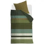 Beddinghouse Biber-Bettwäsche-Garnitur Juno Farbe Green Größe 135x200
