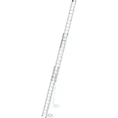 Proregal Sprossen-Seilzugleiter 3-teilig ohne Traverse 3x16 Sprossen