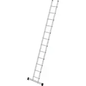 Proregal Sprossen-Anlegeleiter 350 mm breit mit Standard-Traverse 12 Sprossen