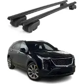 Omtec Dachträger Gepäckträger für Cadillac XT4 2019-2025 Querträger ABE Schwarz 2x