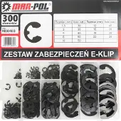 Mar-pol E-Clip Sicherheitsset 300 Clipringe