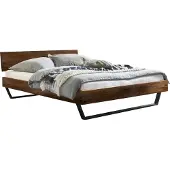 Hasena Trento Bett Asti Nussbaum 2023 160x200
