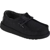 HEY DUDE Wally Youth Basic 40041-001, Sneaker, für Jungen, Schwarz, Größe: 31