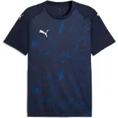 Puma teamFINAL Graphic Jersey, Größe:XXL, Farben Serie :Navy-White-Black