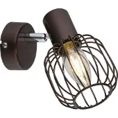Globo Lighting Globo Akin Strahler Braun, 1xE14; 54801-1