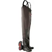 Dunlop Stiefel Purofort+ Wathose schwarz Gr. 49/50