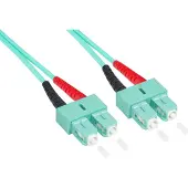 GOOD CONNECTIONS Patchkabel LWL Duplex OM3 (Multimode, 50/125) SC/SC, 1m,