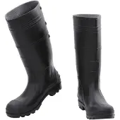 vidaXL Gummistiefel Schwarz Größe 42 PVC