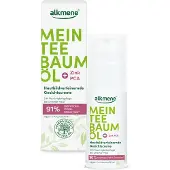 Alkmene Mein Teebaumöl Gesichtscreme 50 ml Pickel Reduktion 91% bestätigt - vegan & klimaneutral - Creme für Pickel