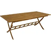 Degamo Gartentisch Klapptisch PARAIBA 200x100cm, Akazie geölt, wetterfest