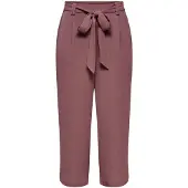 ONLY Palazzohose "ONLWINNER – Culottehose mit elastischem Bund und Kordelzug" Materialmix, regular fit