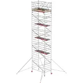 Altrex Fahrgerüst RS Tower 42 Aluminium mit Holz-Plattform 10,20m AH 1,35x1,85m
